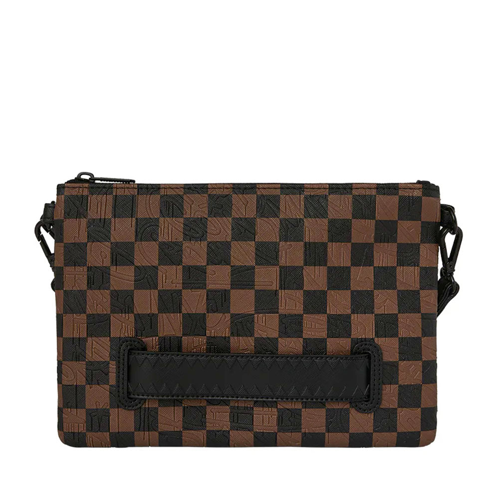Pochette con Tracolla SPRAYGROUND stampa Check 2 Emboss