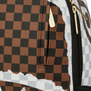 Zaino Unisex SPRAYGROUND stampa Cream and Brown Tear Check