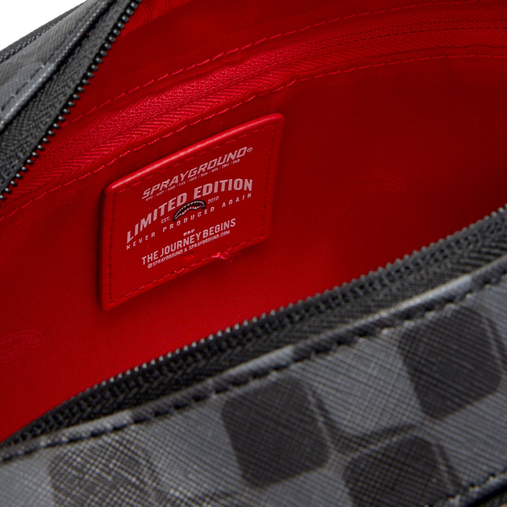 Kosmetiktasche SPRAYGROUND Sharks in Paris Balloon Black