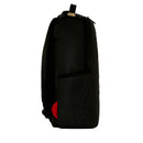 Sprayground Shark Central Embossed Black Nylon Rucksack – Unisex, Schwarz