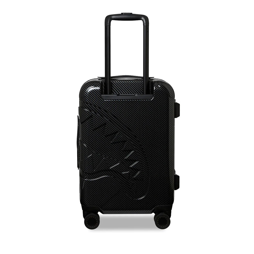 Trolley Cabina Rigido 4 Ruote SPRAYGROUND stampa Carbon Fiber