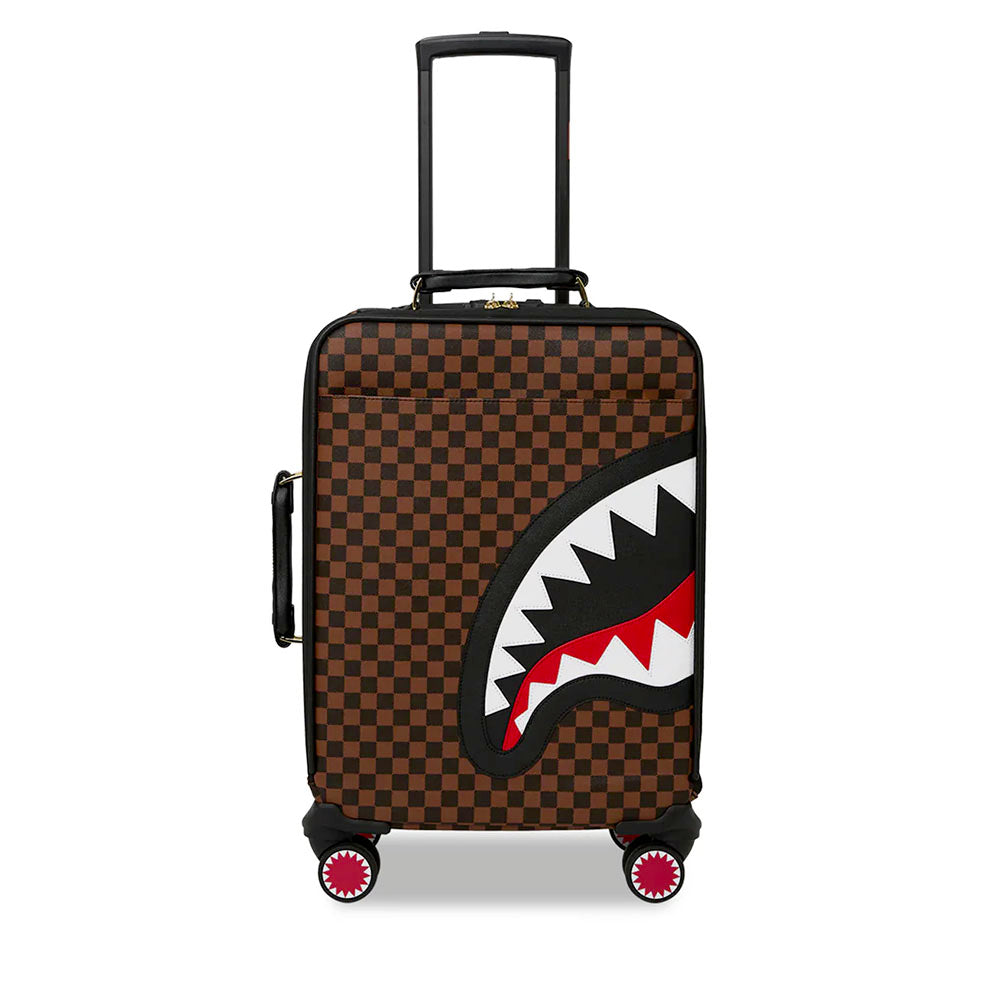 Trolley Cabina Semirigido 4 Ruote SPRAYGROUND stampa Sawtooth Sharks in Paris