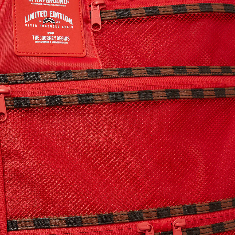 Trolley Cabina Semirigido 4 Ruote SPRAYGROUND stampa Hennyville