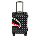Hartschalen-Kabinentrolley 4 Rollen SPRAYGROUND Gray Peeking Character Check