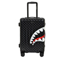 Hartschalen-Kabinentrolley 4 Rollen SPRAYGROUND Sharks in Paris Balloon Black