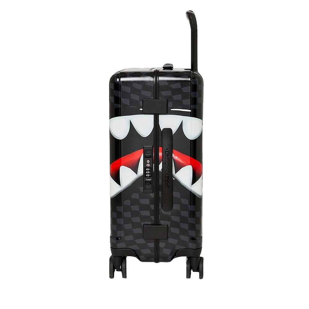 Trolley Cabina Rigido 4 Ruote SPRAYGROUND stampa Sharks in Paris Balloon Black