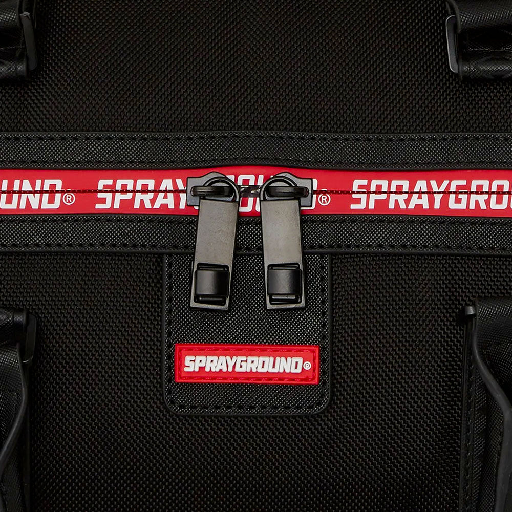 Borsone SPRAYGROUND in Tessuto stampa Printed Zipper Shark