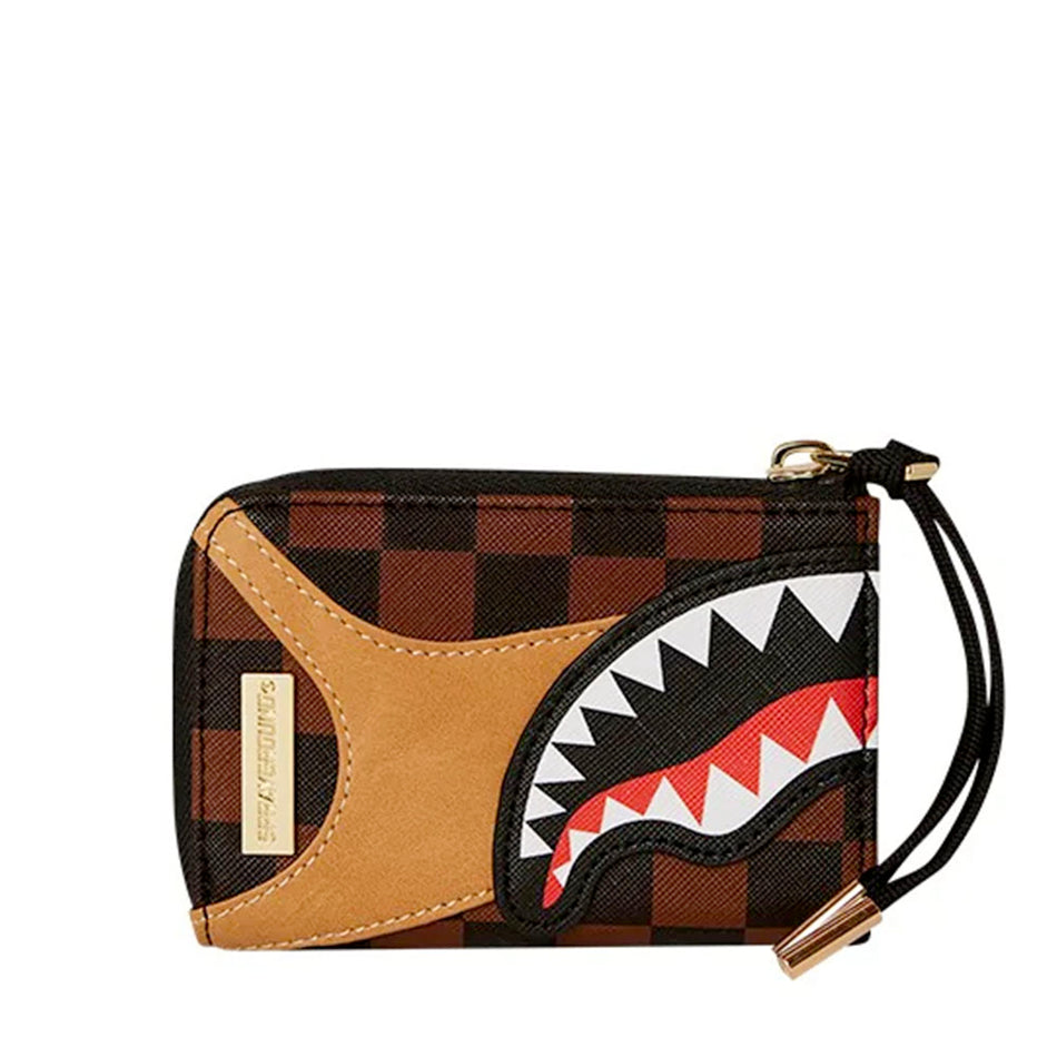 Portafoglio Piccolo Zip Around Con Doppio Scomparto in Pelle COCCINELLE