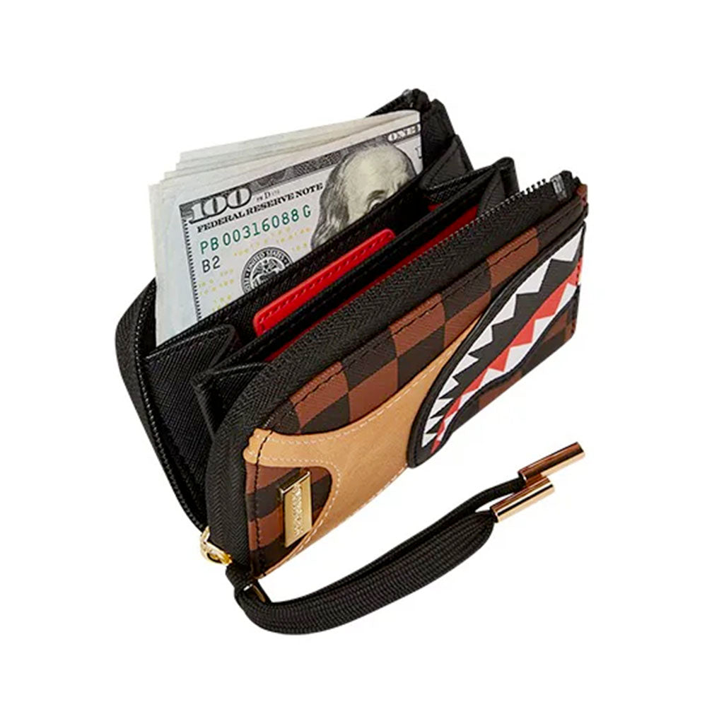 Portafoglio Piccolo con Zip SPRAYGROUND stampa Hennyville