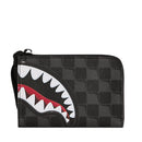 Portafoglio Piccolo con Zip SPRAYGROUND stampa Sharks in Paris Balloon Black