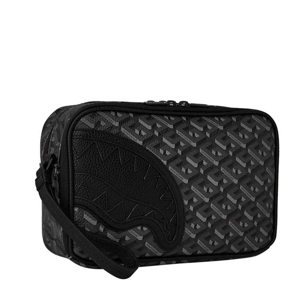 Necessaire SPRAYGROUND stampa 3DSG Blackout