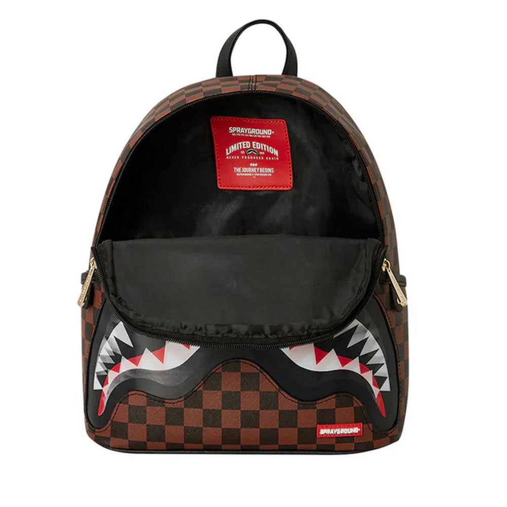 SPRAYGROUND Damenrucksack mit Sip Lenticular Chomp Savage Aufdruck