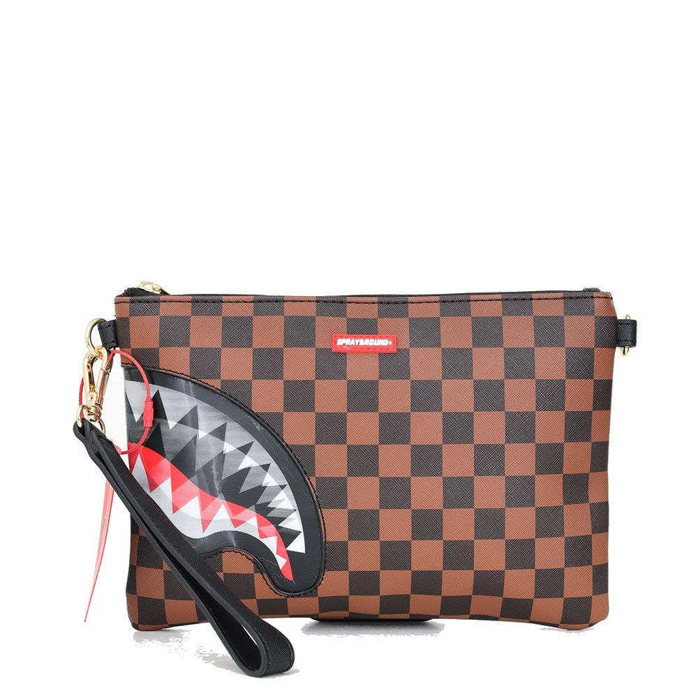 SPRAYGROUND Handgelenktasche mit Sip Lenticular Chomp Aufdruck