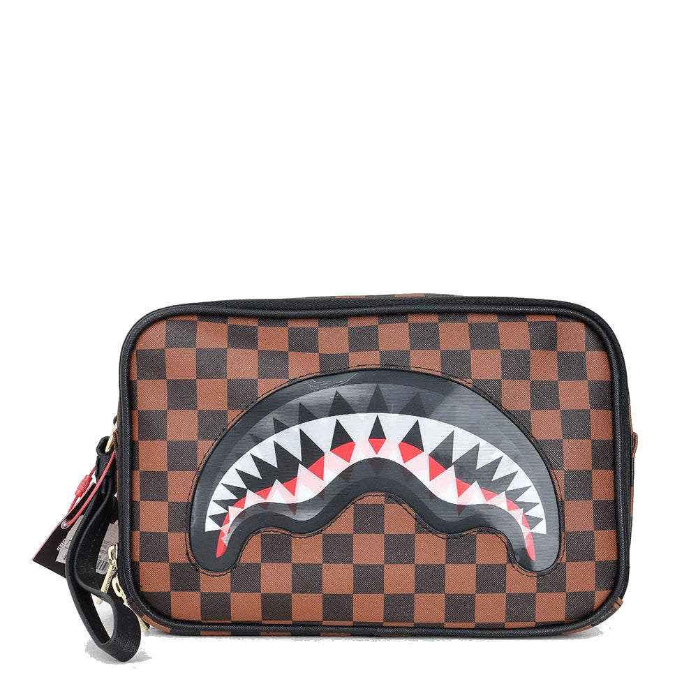 SPRAYGROUND Kulturbeutel mit Sip Lenticular Chomp Aufdruck