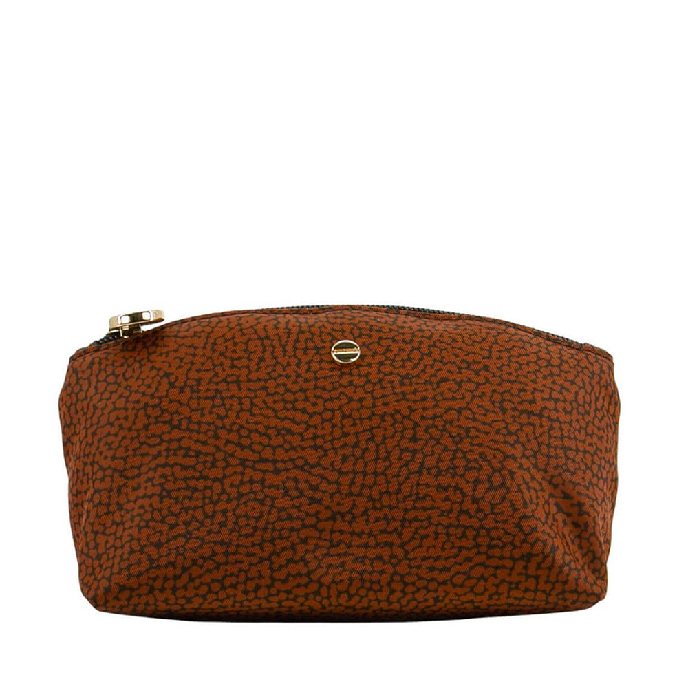 Kleines BORBONESE Damensäckchen aus Jet Op Nylon, Tabasco-Farbe