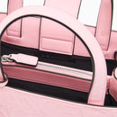 ARMANI EXCHANGE Damenhandtasche mit Schultergurt, glänzende Sonnenuntergangsfarbe, kleine Größe