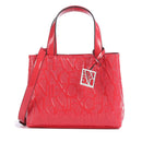 ARMANI EXCHANGE Damenhandtasche mit Schultergurt in glänzender Grenadine-Farbe, kleine Größe