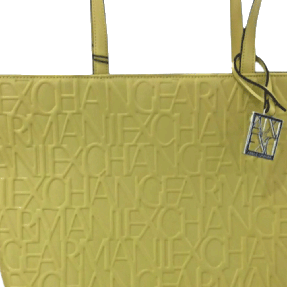 Borsa Donna ARMANI EXCHANGE Shopping a Spalla colore Light Bamboo