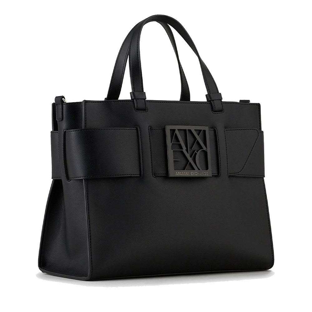 Borsa Donna a Mano ARMANI EXCHANGE colore Nero Misura Grande