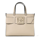 ARMANI EXCHANGE Damenhandtasche, Beige, Große Größe