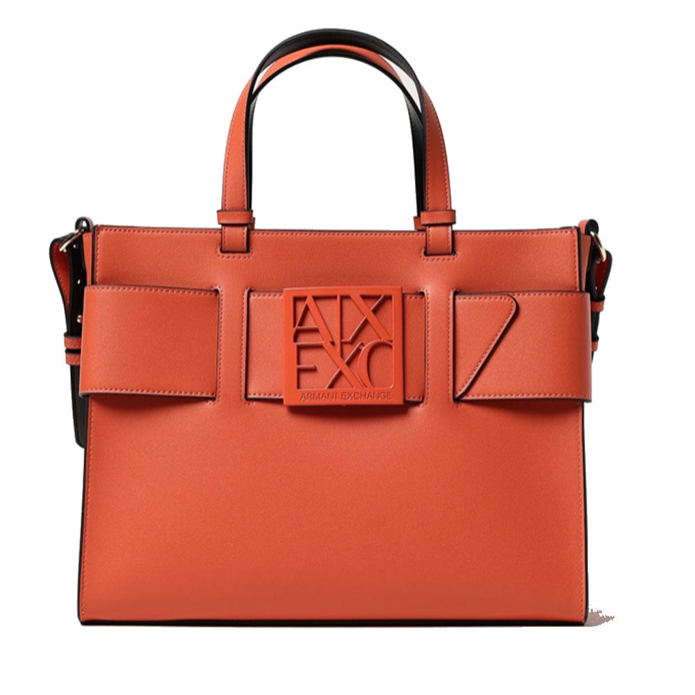 ARMANI EXCHANGE Damenhandtasche, Koralle, große Größe