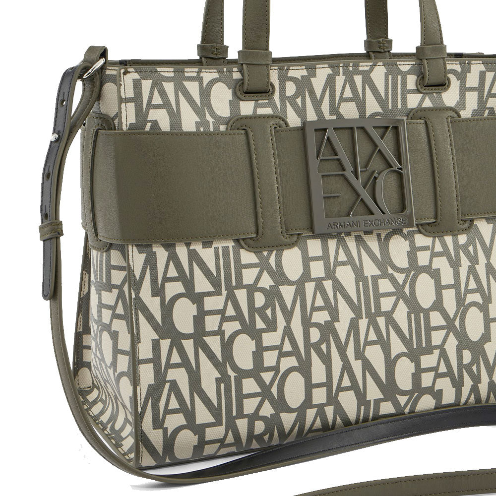 Borsa Donna a Mano ARMANI EXCHANGE colore Sand - Savanna Misura Grande