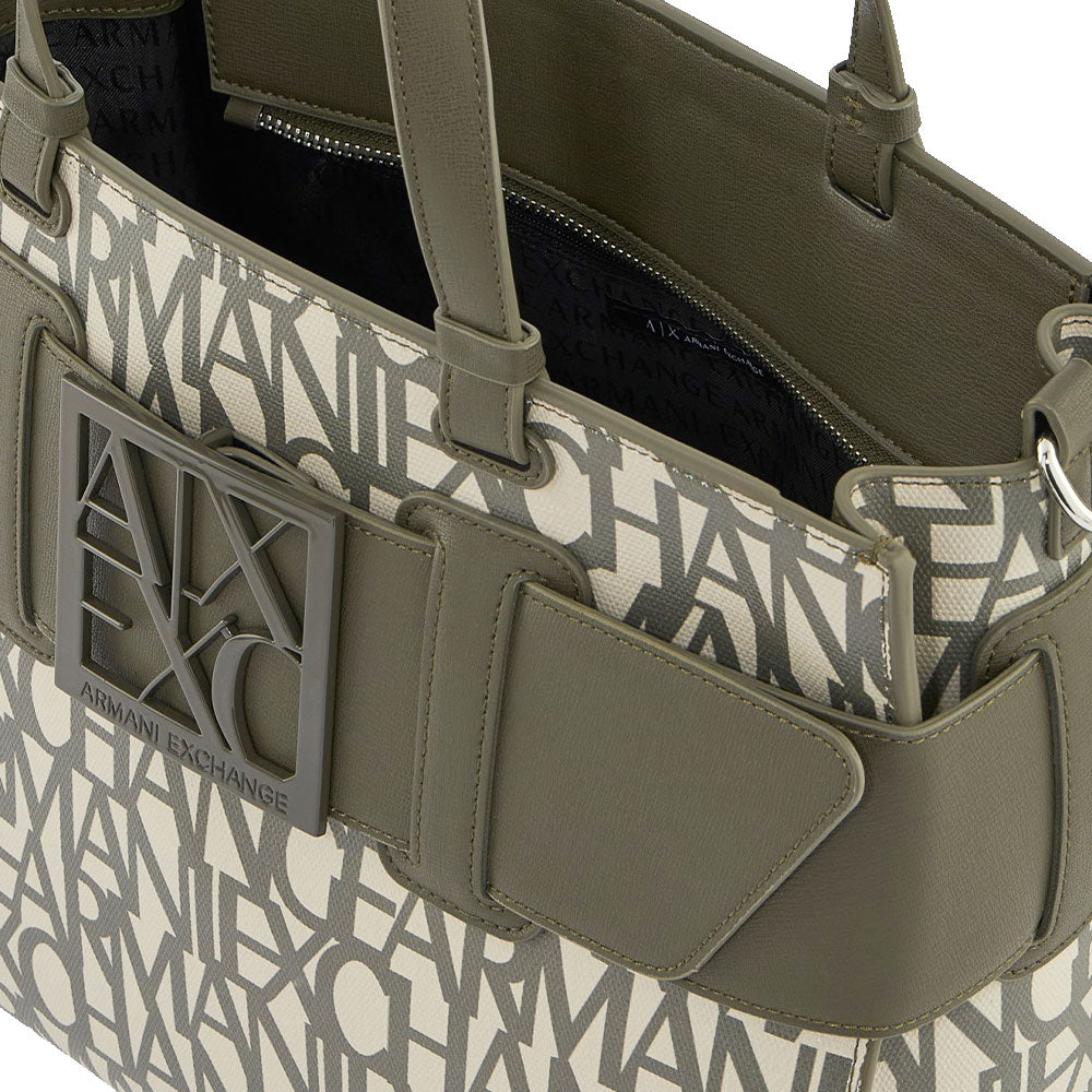 Borsa Donna a Mano ARMANI EXCHANGE colore Sand - Savanna Misura Grande