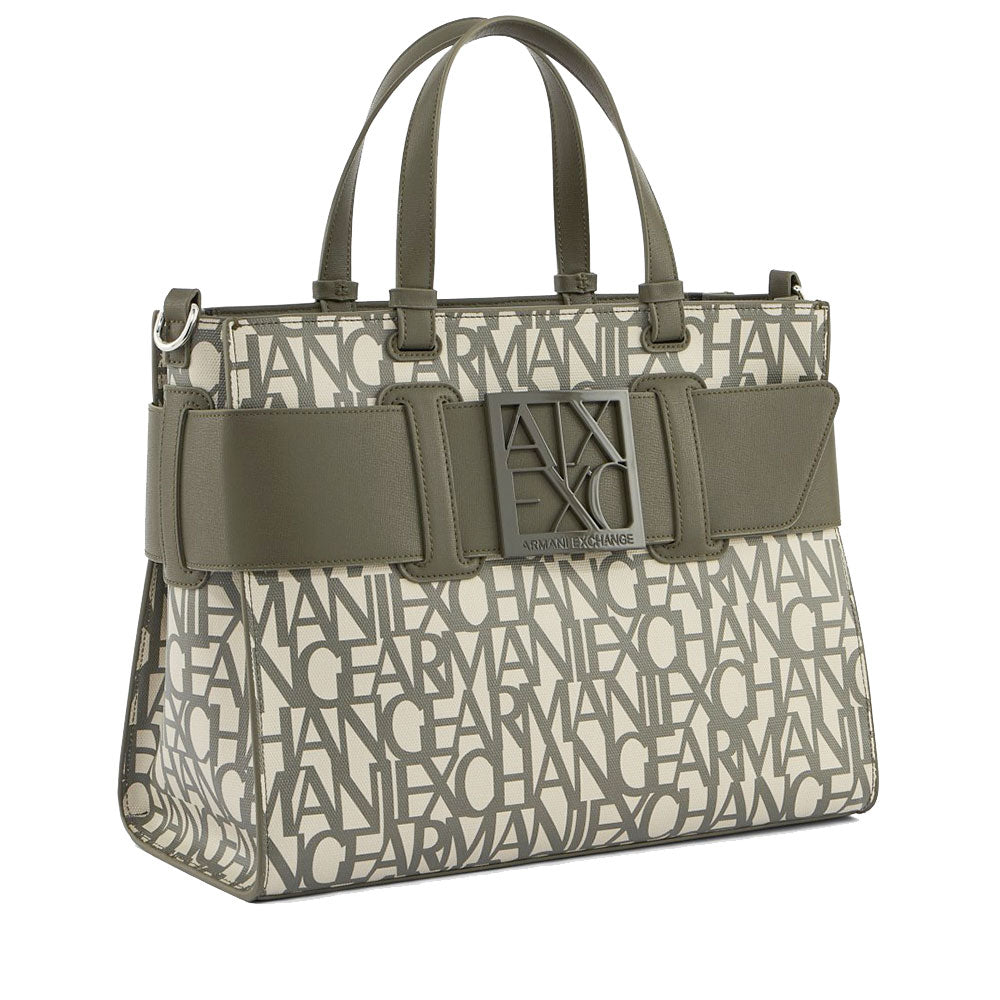 Borsa Donna a Mano ARMANI EXCHANGE colore Sand - Savanna Misura Grande