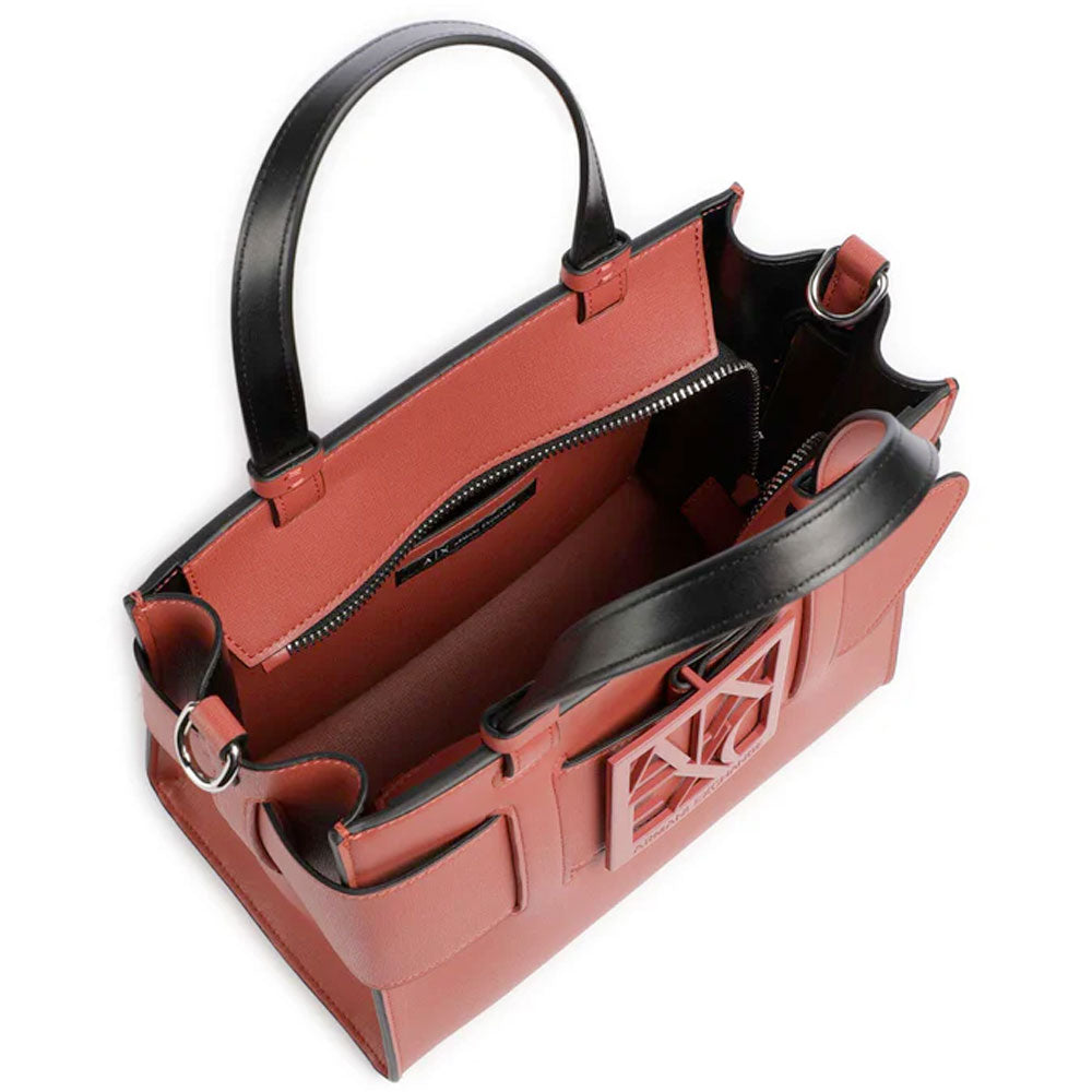 Borsa Donna a Mano ARMANI EXCHANGE Colore Hot Sauce Misura Piccola