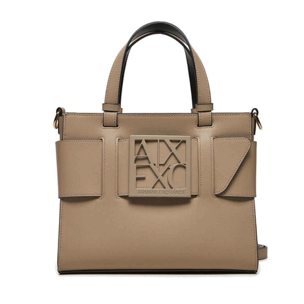 Borsa Donna a Mano ARMANI EXCHANGE Colore Pisco Misura Piccola