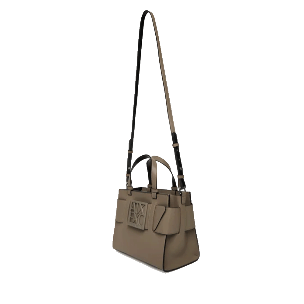 Borsa Donna a Mano ARMANI EXCHANGE Colore Brown Bass Misura Piccola