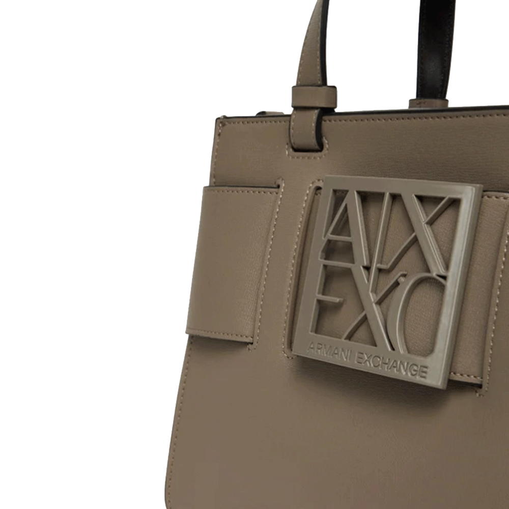 Borsa Donna a Mano ARMANI EXCHANGE Colore Brown Bass Misura Piccola