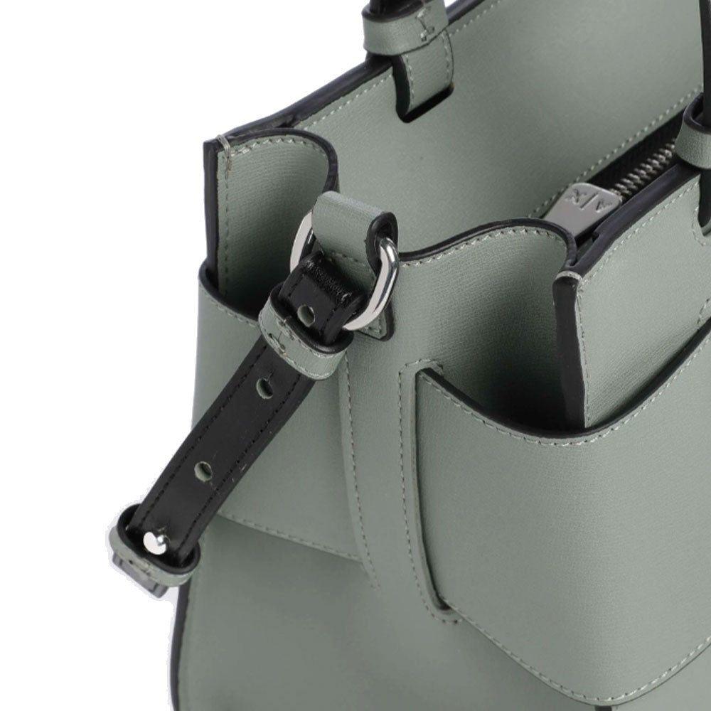 ARMANI EXCHANGE Damen Handtasche Farbe Salbeigrün Kleine Größe