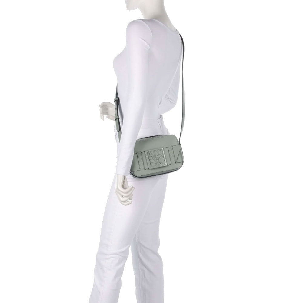ARMANI EXCHANGE Damen Umhängetasche in Salbei 