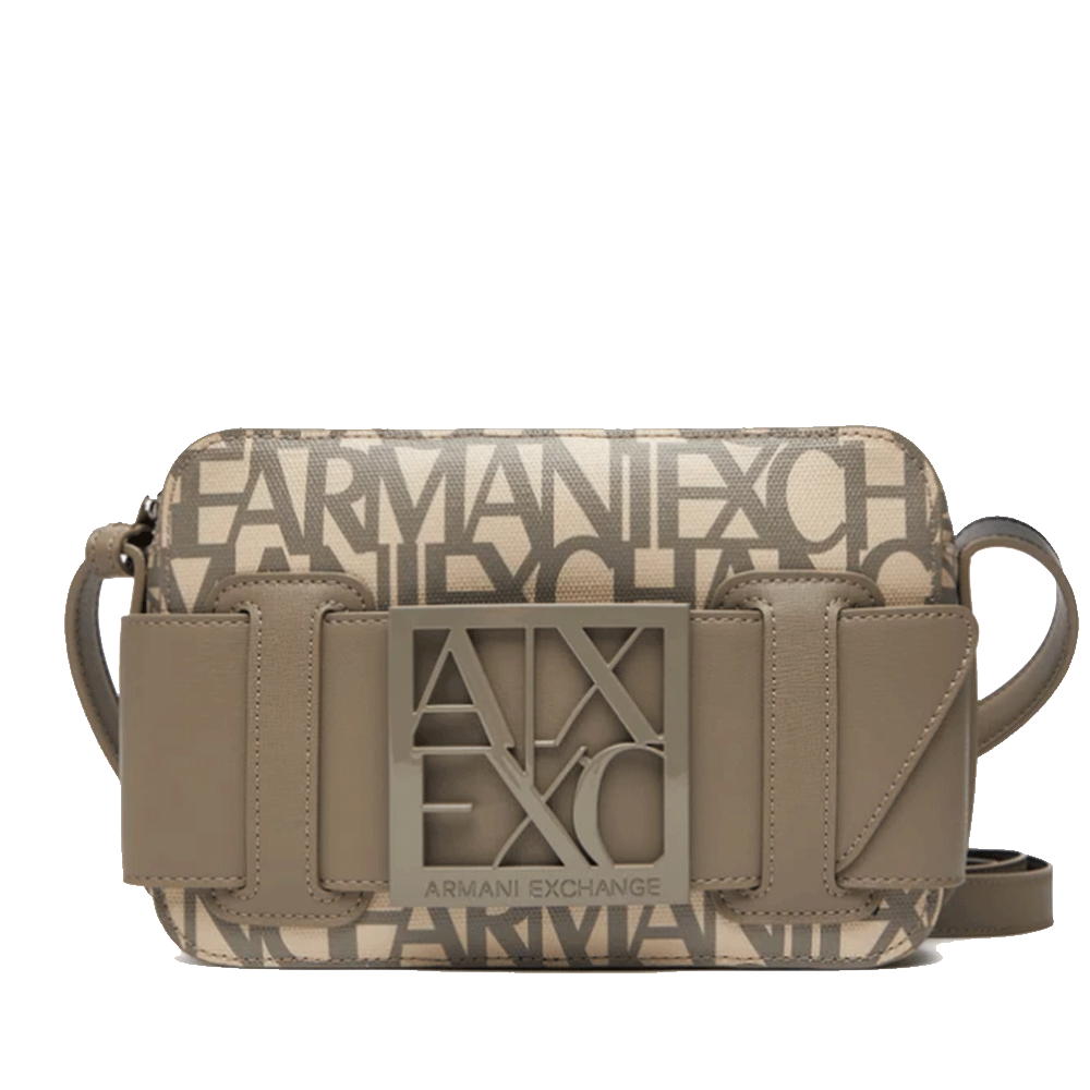 Borsa Donna a Tracolla ARMANI EXCHANGE colore Sound Sand - Brown Bass