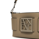 Borsa Donna Hobo Mini a Spalla ARMANI EXCHANGE Colore Brown Bass