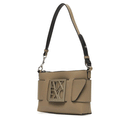Borsa Donna Hobo Mini a Spalla ARMANI EXCHANGE Colore Brown Bass