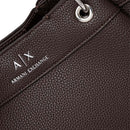 Borsa Donna a Mano con Tracolla Logata ARMANI EXCHANGE Colore Liquor