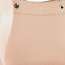 Damenhandtasche mit Schultergurt mit ARMANI EXCHANGE-Logo, Farbe Sunrise