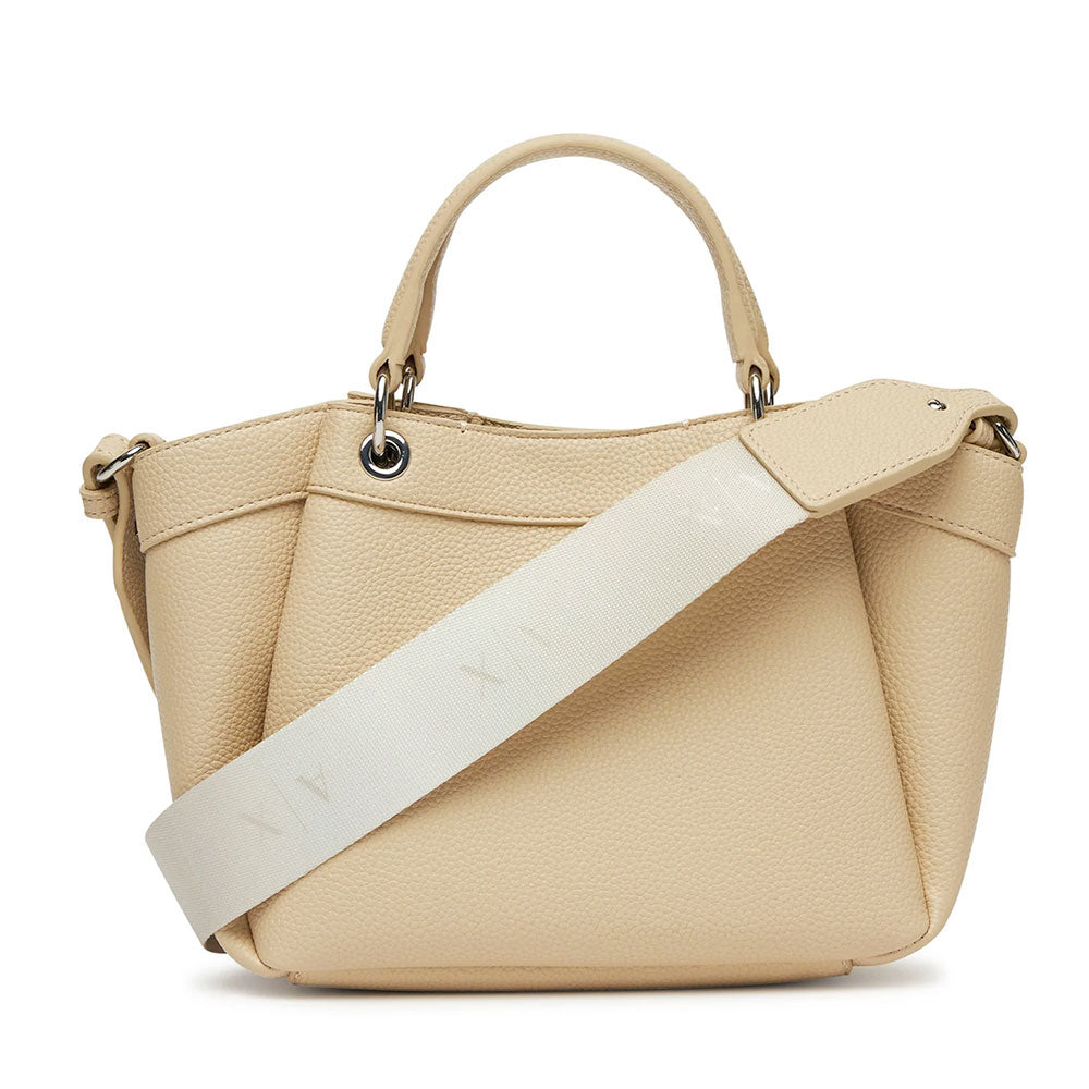 Kleine Damen-Henkeltasche mit Logoriemen ARMANI EXCHANGE in Valley