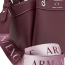 Borsa Donna a Mano con Tracolla Logata ARMANI EXCHANGE Colore Groove Misura Piccola