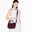 Borsa Donna a Mano con Tracolla Logata ARMANI EXCHANGE Colore Groove Misura Piccola