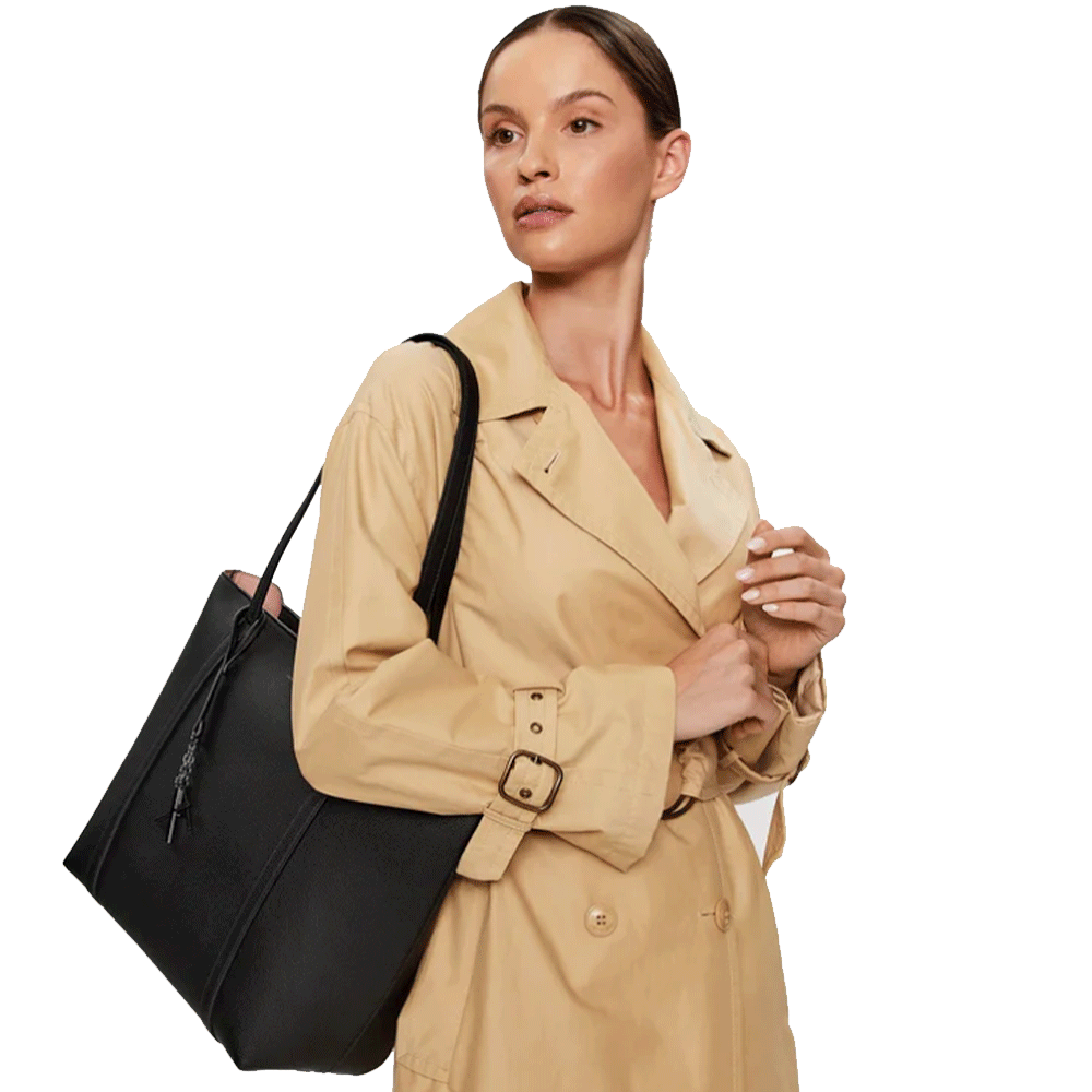 Borsa Donna ARMANI EXCHANGE Shopper a Spalla Colore Black - Lady