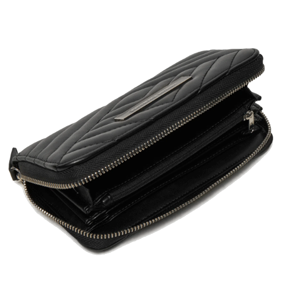 Portafoglio Donna Zip Around ARMANI EXCHANGE Colore Nero Linea Victoria