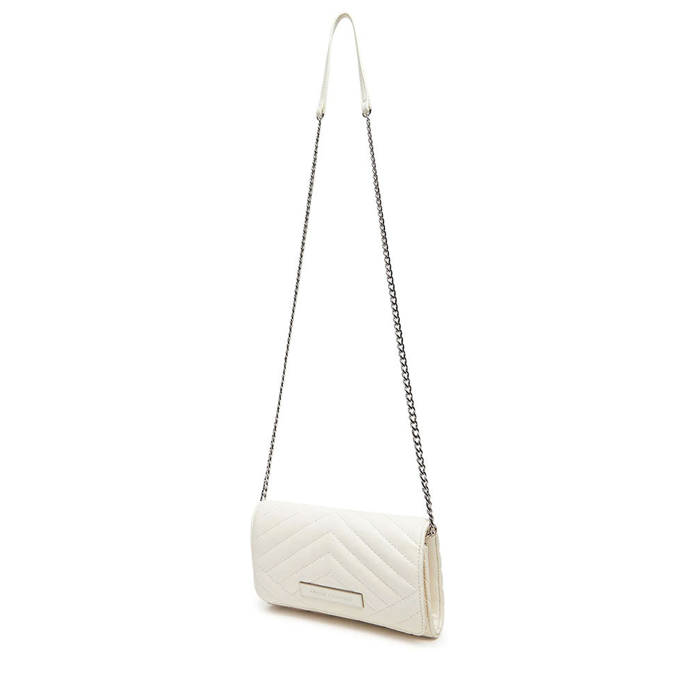 Clutch Donna con Tracolla in Catena ARMANI EXCHANGE colore Journal