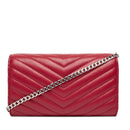 Clutch Donna con Tracolla in Catena ARMANI EXCHANGE colore Red Dahlia