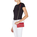 Clutch Donna con Tracolla in Catena ARMANI EXCHANGE colore Red Dahlia
