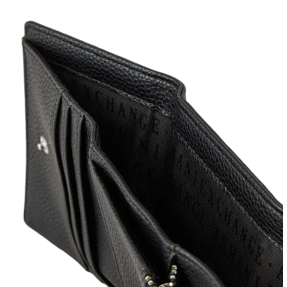 ARMANI EXCHANGE Mini-Damenbrieftasche in Schwarz