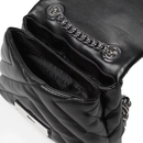 Borsa Donna Mini a Tracolla Chiusa con Patta e Clip ARMANI EXCHANGE Colore Nero Linea Susy