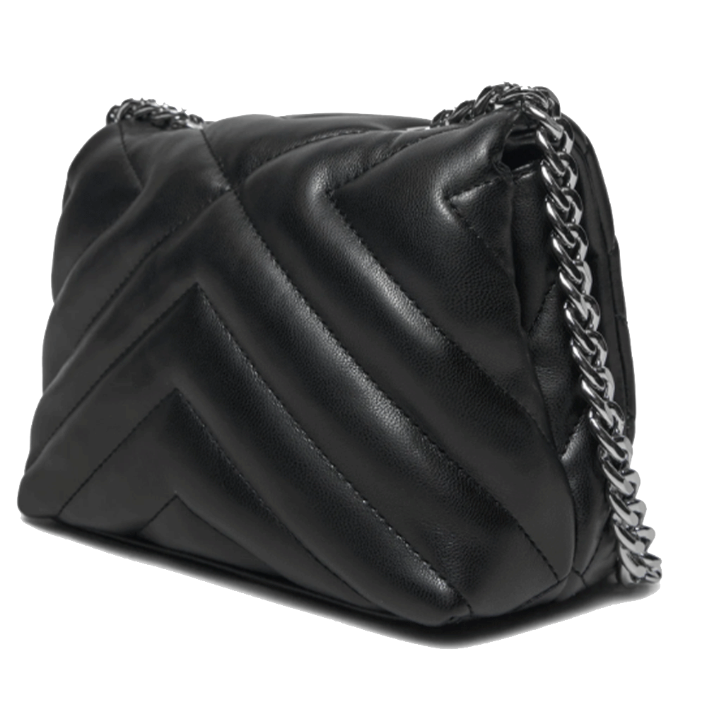 Borsa Donna a Tracolla Chiusa con Patta e Clip ARMANI EXCHANGE Colore Nero